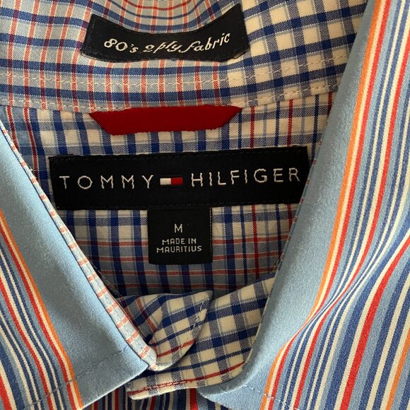 Lot of Tommy Hilfiger Button Down Shirts Size Medium 80's Style. - Picture 6 of 12